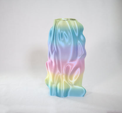 Organic Angel Vase - Pastel Verlauf