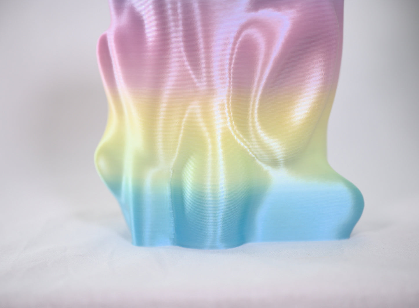 Organic Angel Vase - Pastel Verlauf