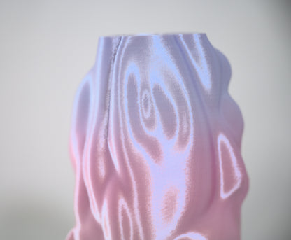 Organic Angel Vase - Pastel Verlauf