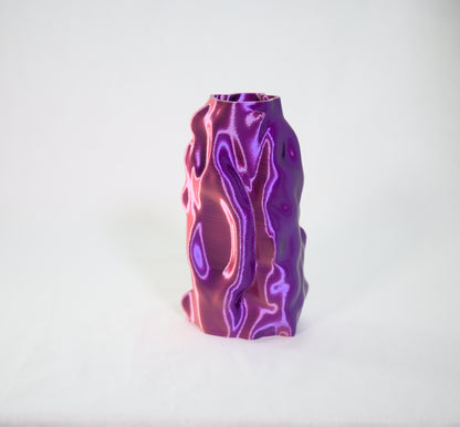 Organic Angel Vase - Purple/Pink