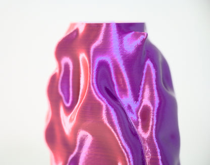 Organic Angel Vase - Purple/Pink