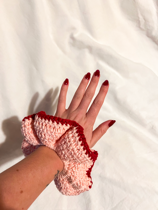 Scrunchie - Pink/Red