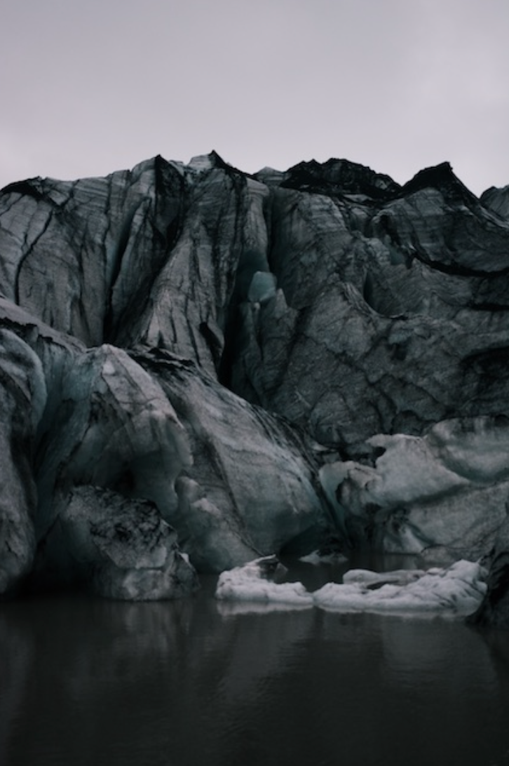 "Glacier Jökulsárlón in Iceland" Poster