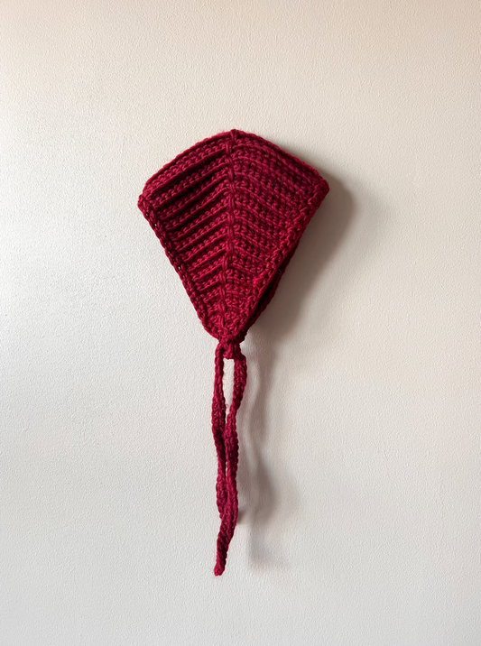 Small Bonnet Burgundy