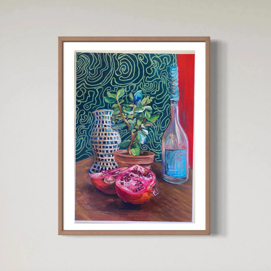 Art Print by Trach Bardo “Boring day”