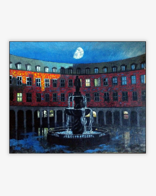The Fountain, original painting