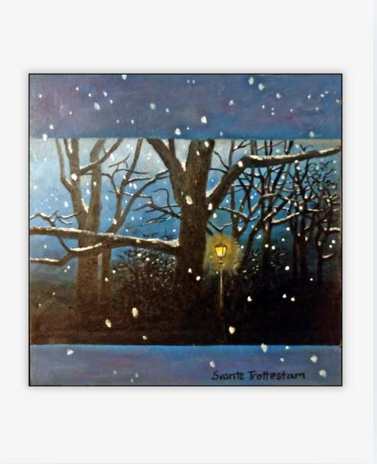 Winter Forest, original painting