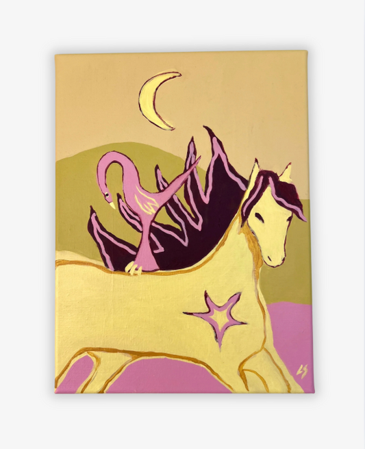 Dream Riders 30x40cm Original Maleri
