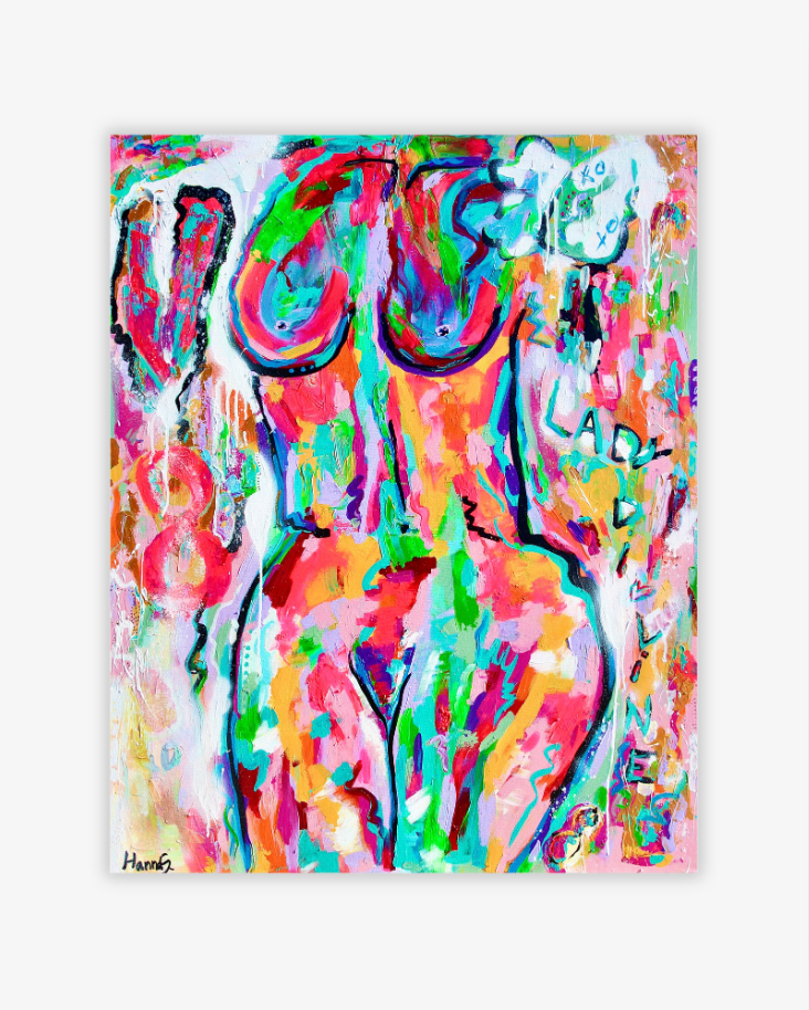 Lady Divine Original Painting