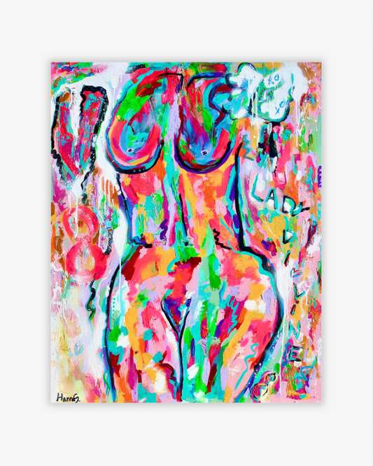 Lady Divine Original Painting