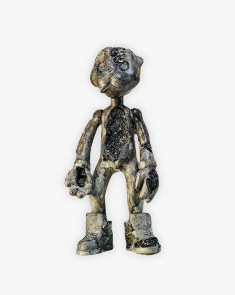 Pyrite Goldie Skulptur