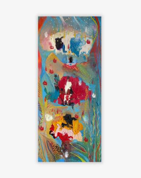 Burning flowers Original