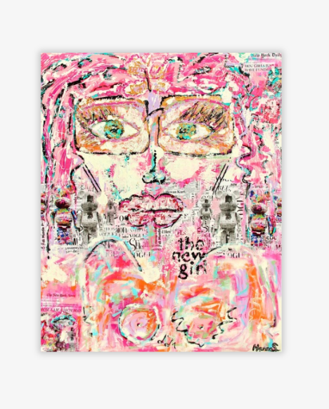 Neon Capital Original Painting