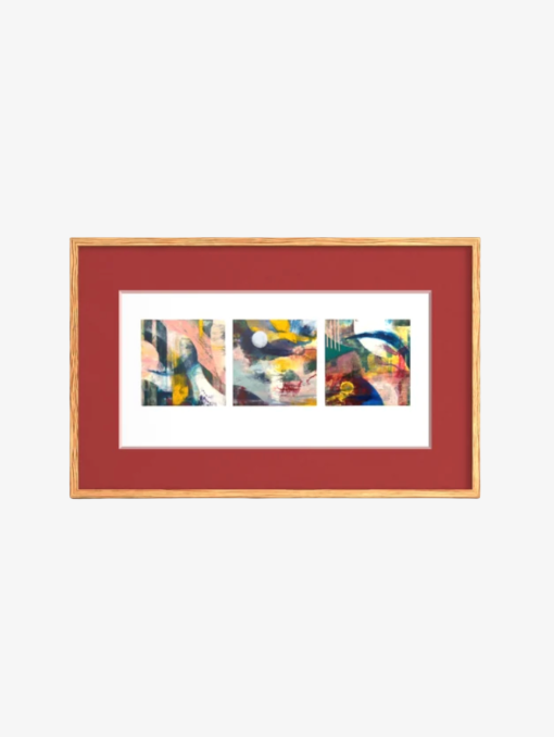 Månsonaten triptyk, limited edition fine art print