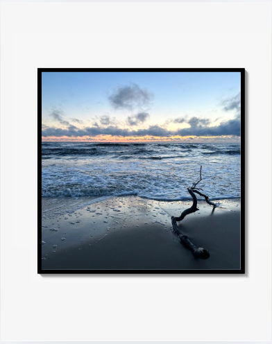 "Twig on the beach" - Mini Art Photography