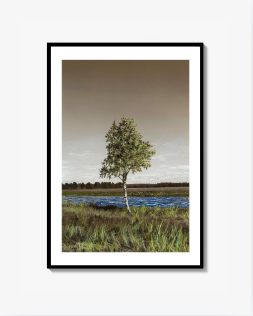 Birchy (Landscape), Art Quality Poster