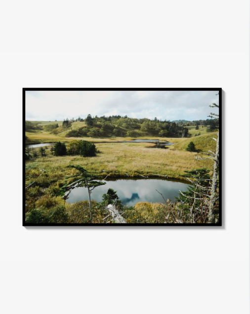 An island in the Pacific Ocean Print