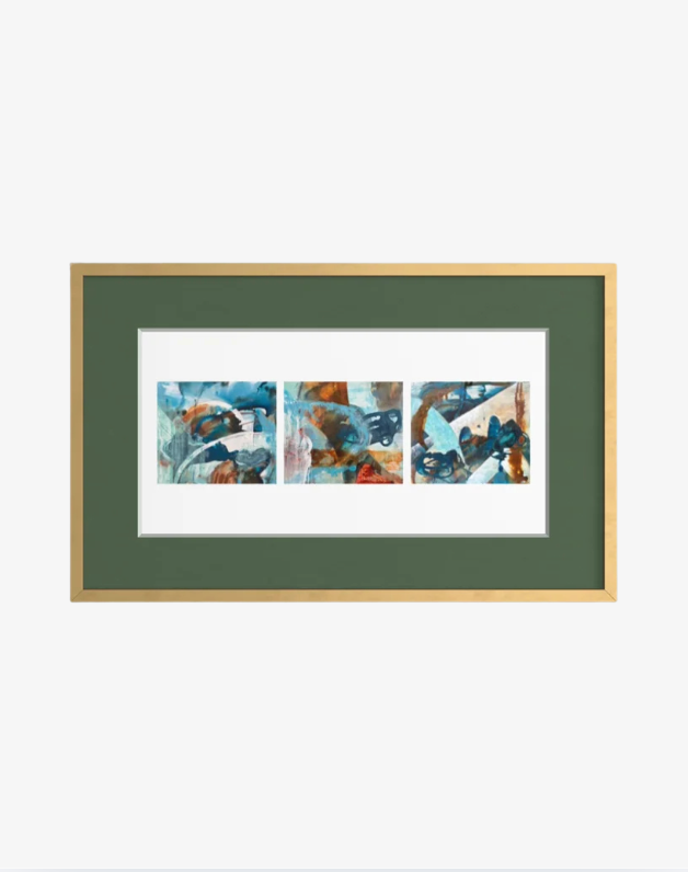 Hembygd triptyk, limited edition fine art print