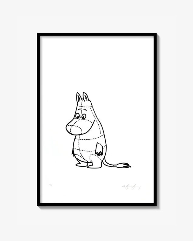Cuts Chart Fina Art Screen Print