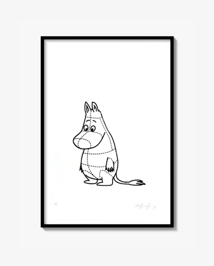 Cuts Chart Fina Art Screen Print