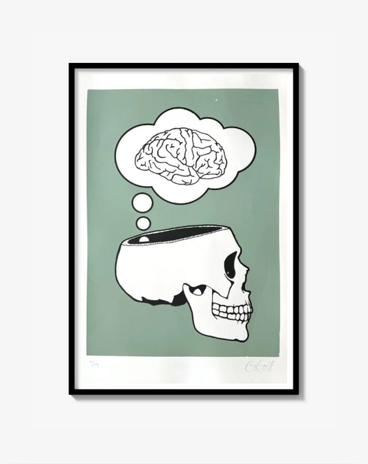 Thinking Fine Art Screen Print