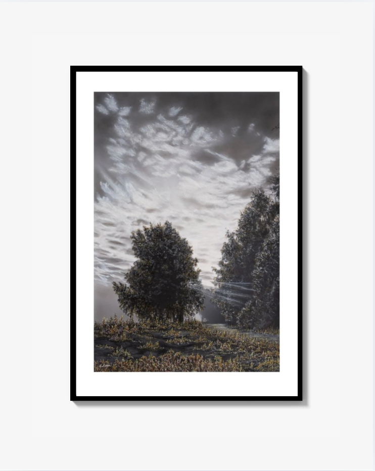 Light and shadows (Landscape), Art Quality Poster