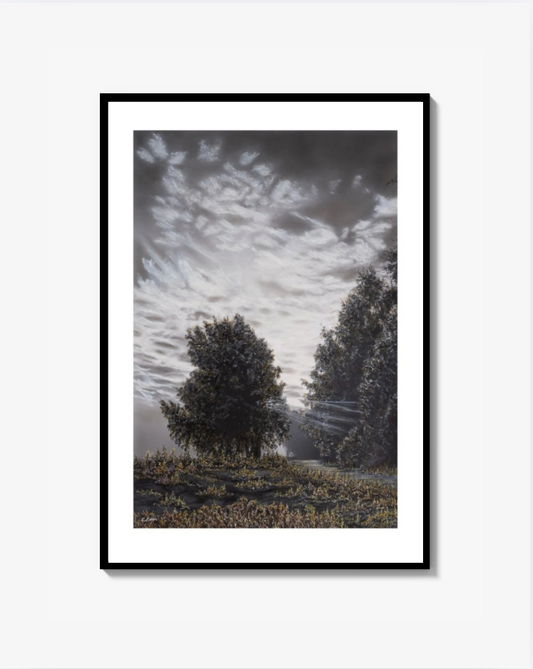 Light and shadows (Landscape), Art Quality Poster