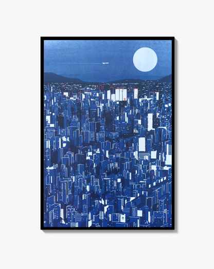 Midnigt City Art Print