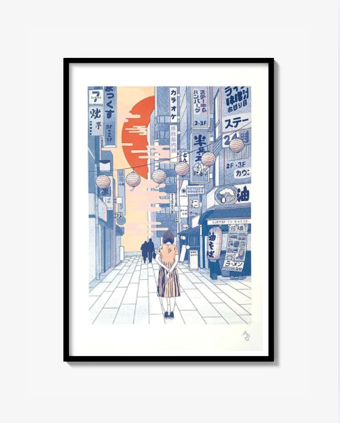 Tokyo Kunst Print