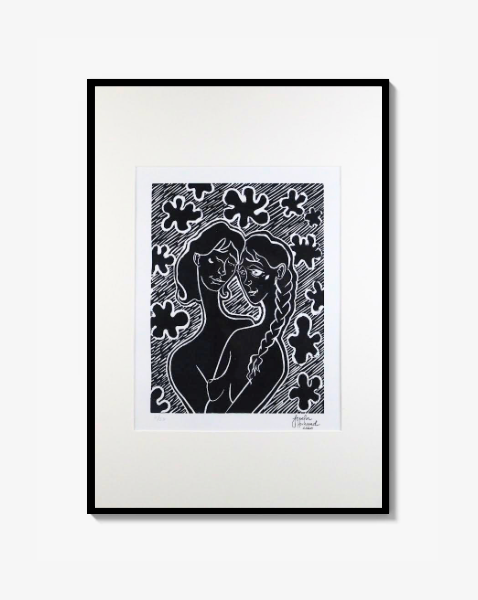KÄR - Linoleum print
