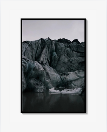 Glacier Jökulsárlón in Iceland Print