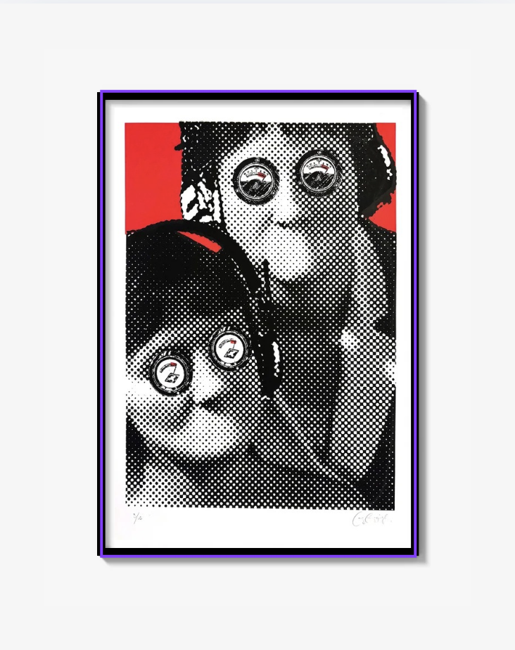 Couple Fine Art Screen Print