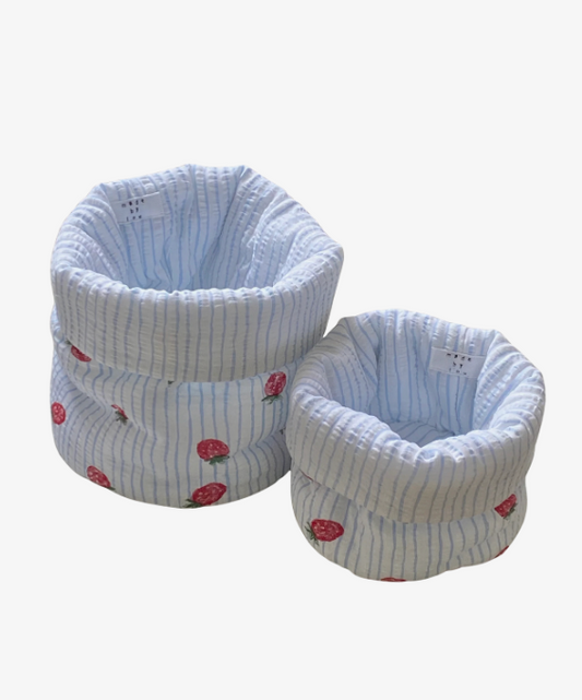 Fluffy toilettaske - Strawberry Fields Forever