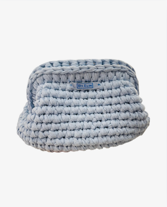 AGNES Clutch - Mellem - Lysblå