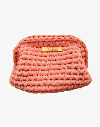 AGNES Clutch M - Pink/Orange