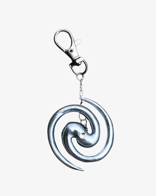 SPiRAL bag charm CHROME