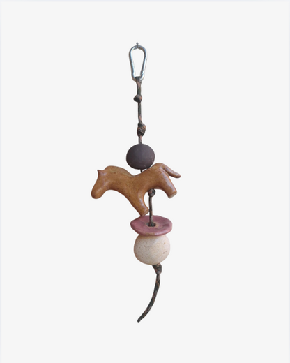 Ceramic Horse Charm Eight