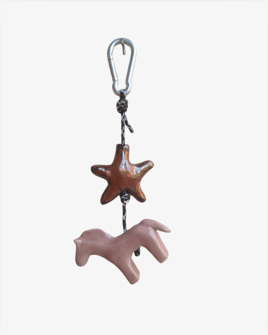 Ceramic Horse Charm Two