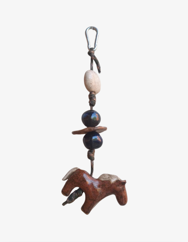 Ceramic Horse Charm Four