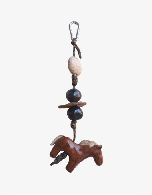 Ceramic Horse Charm Four
