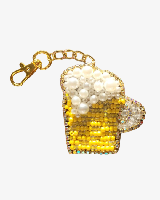 Bag charm/ keychain Beer