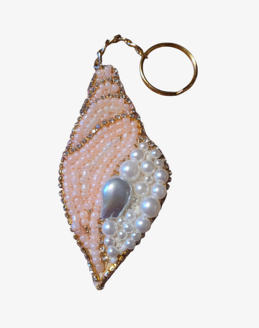 Taskepynt/ nøglering, Seashell