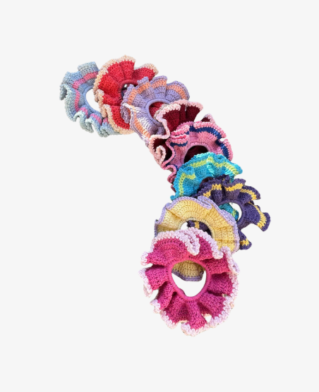 Hæklet Scrunchie