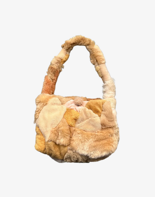 Mini Teddy Bag - Light Brown