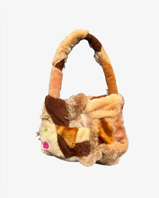 Mini Teddy Bag - Dark Brown