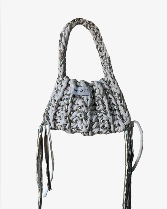The silver bag