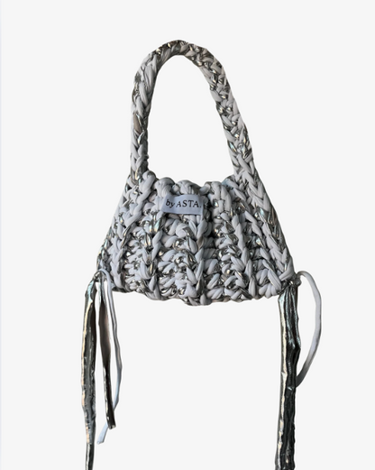The silver bag