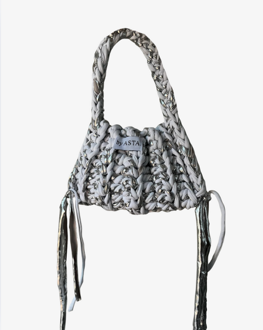 The silver bag