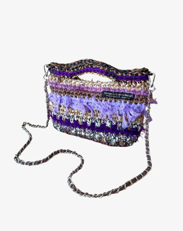 Lavender Saul - Crochet Bag