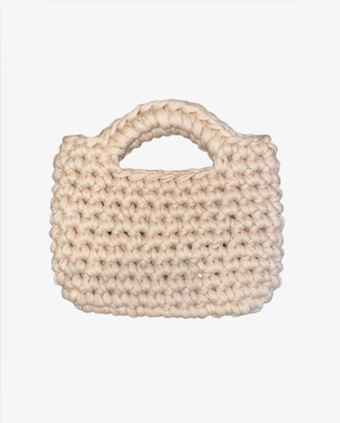 Champagne bag Beige glitter